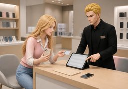 〜可以改到我名下吗？のイラスト