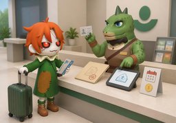 如何退保？のイラスト