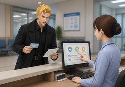 每次就诊自付多少？のイラスト