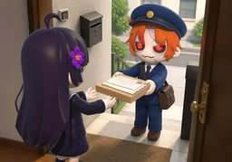 courrierのイラスト