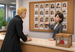 〜有多少人？のイラスト