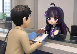 太感谢了のイラスト
