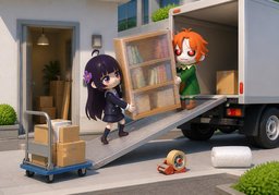 이삿짐のイラスト