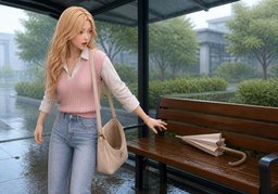 우산のイラスト
