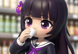 试喝のイラスト
