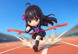 冲刺のイラスト