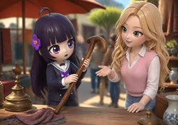 bastónのイラスト