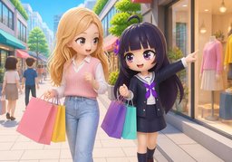 쇼핑のイラスト