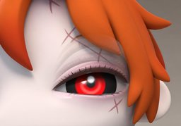 睁のイラスト
