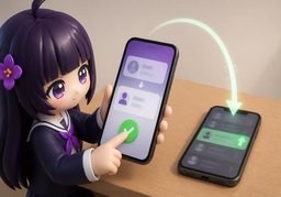 이체하다のイラスト