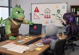 soluciónのイラスト