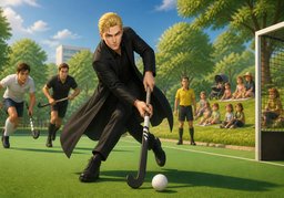 hockeyのイラスト