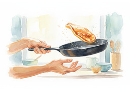 技巧のイラスト