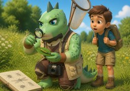 Illustration for entomologiste (entomologist)