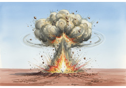 explosionのイラスト