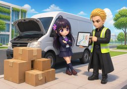 logísticoのイラスト