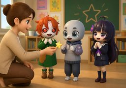 sourireのイラスト