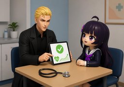 diagnósticoのイラスト