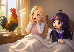 Hahnのイラスト