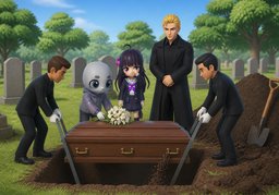 begrabenのイラスト