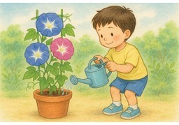 照料のイラスト
