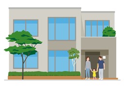 居民のイラスト