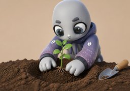栽のイラスト