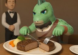 Illustration for steak (steak)