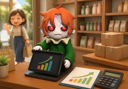 gainのイラスト