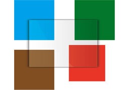半透明のイラスト