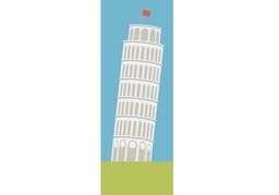 斜のイラスト