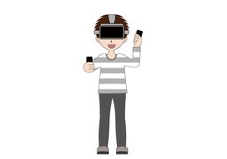虚拟のイラスト