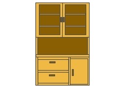 货架のイラスト