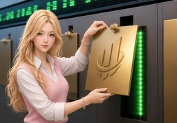 挂牌のイラスト