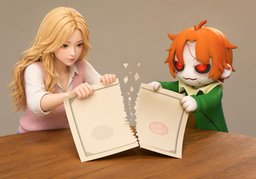 분쟁のイラスト
