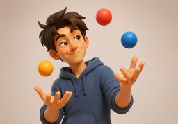 耍のイラスト