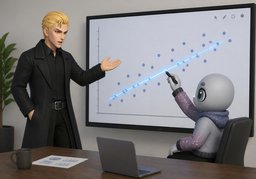 correlacionarのイラスト