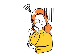 deprimirのイラスト