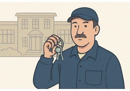 관리인のイラスト