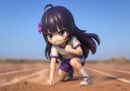 斗志のイラスト
