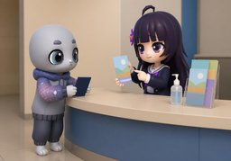 mostradorのイラスト