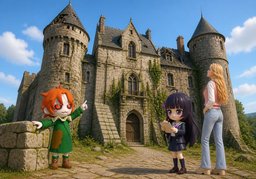 châteauのイラスト