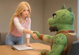 Illustration for Zusage (consent)