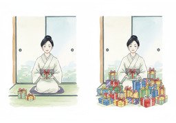 更のイラスト