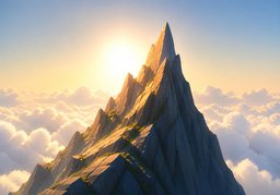 山峰のイラスト
