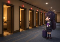 满房のイラスト