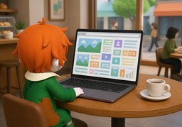 Webseiteのイラスト