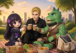 pique-niqueのイラスト