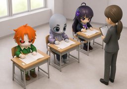 대입のイラスト