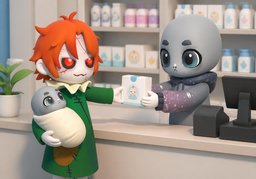 supositorioのイラスト